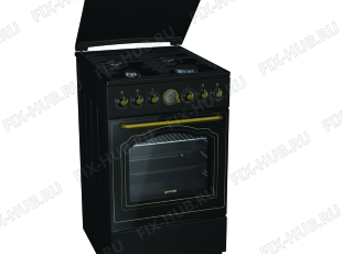 Плита (духовка) Gorenje GI52CLB (729294, FG511B-FPD4B) - Фото